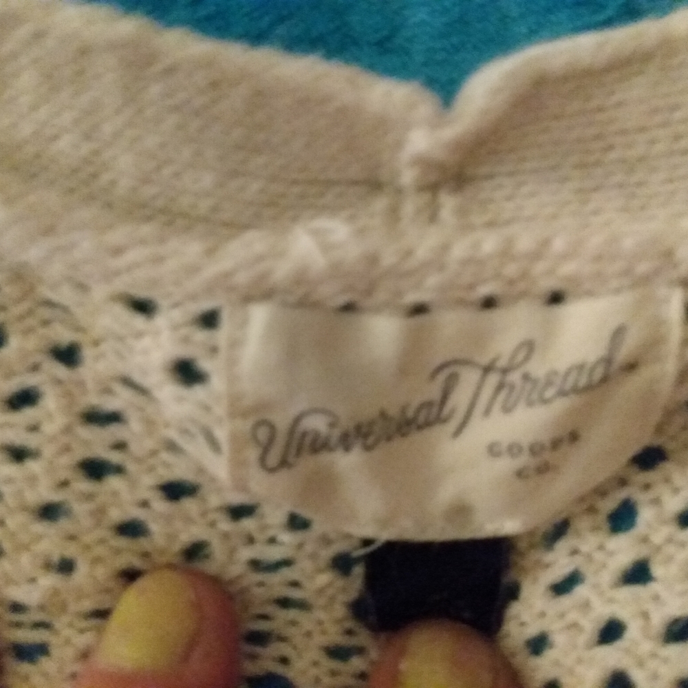 Knitted Cream Duster